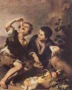 Bartolome Esteban Murillo The Pie Eaters Germany oil painting reproduction